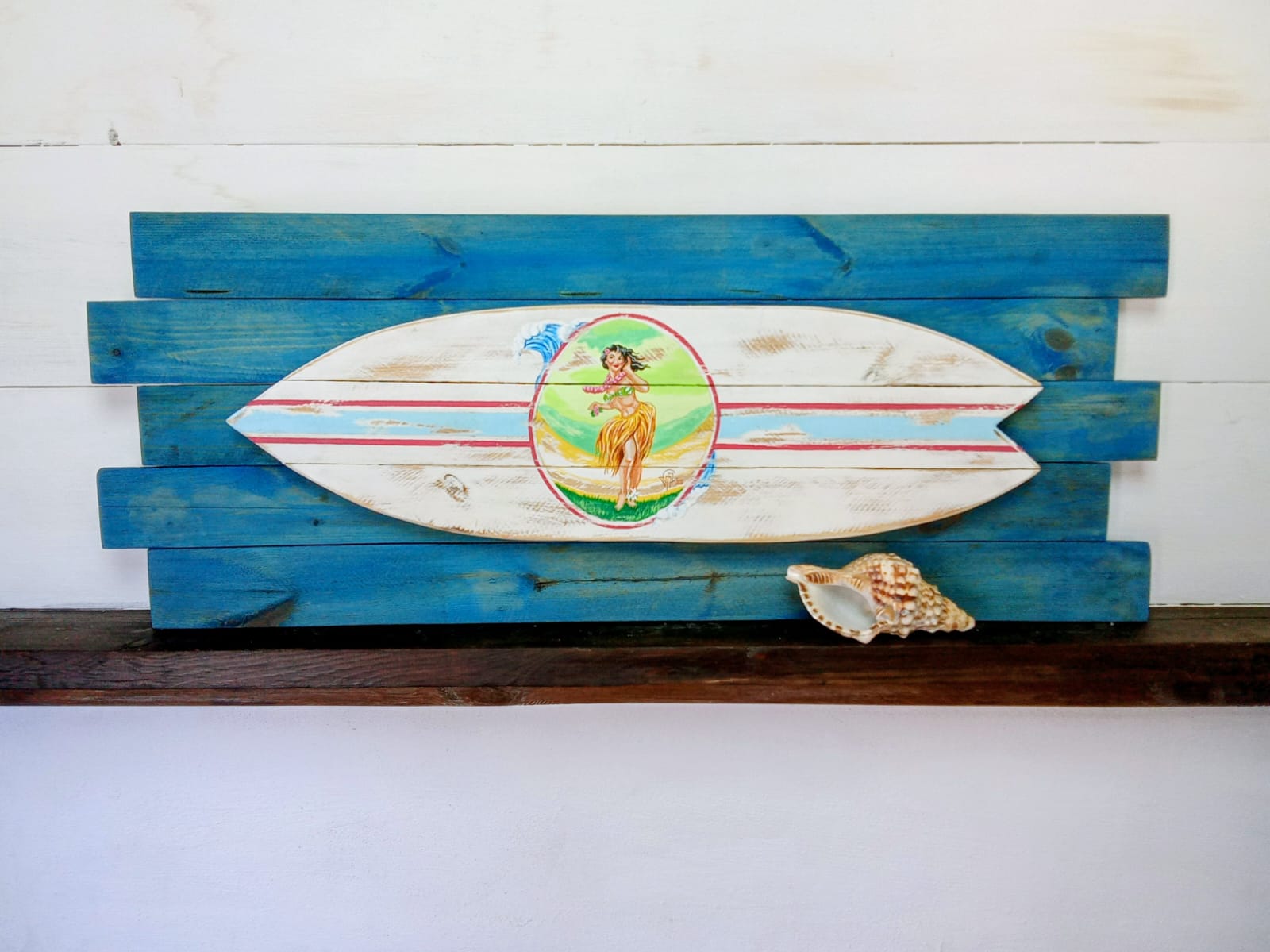 Tabla de surf Hawaiiana